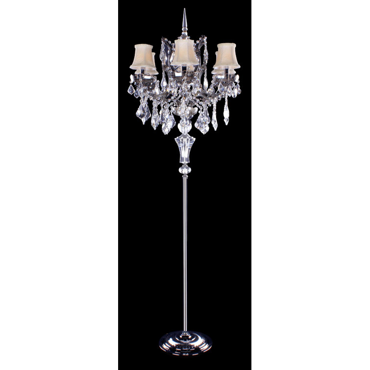 Rosdorf Park Deanna 69" Candelabra Floor Lamp Wayfair